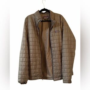 Patagonia Men’s Lightweight Puffer Jacket - Taupe